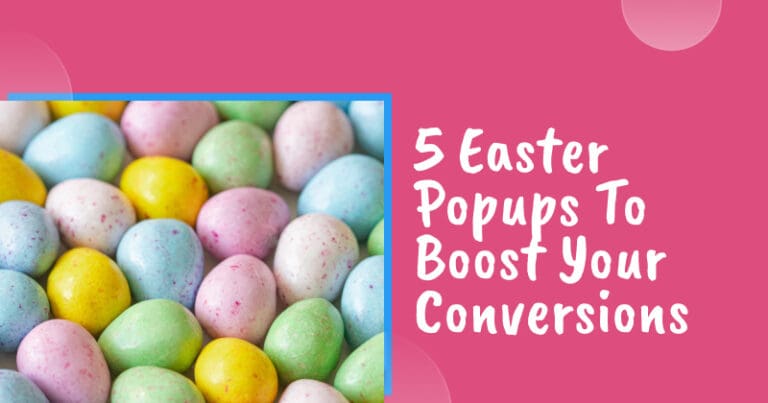 5 easter popups