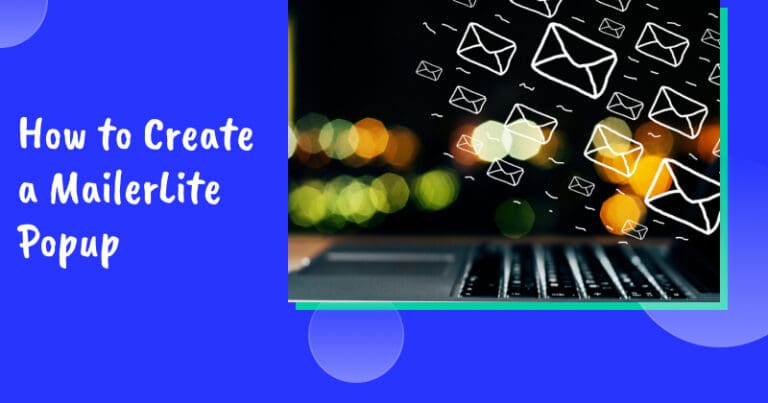 MailerLite popup