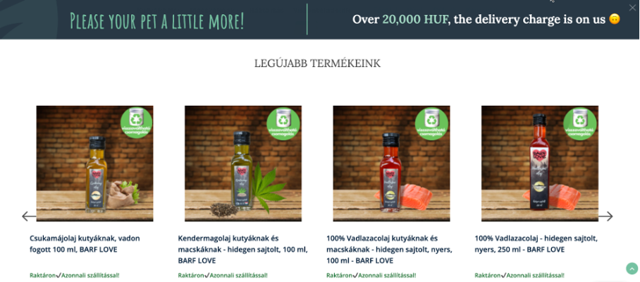 Free shipping sticky bar